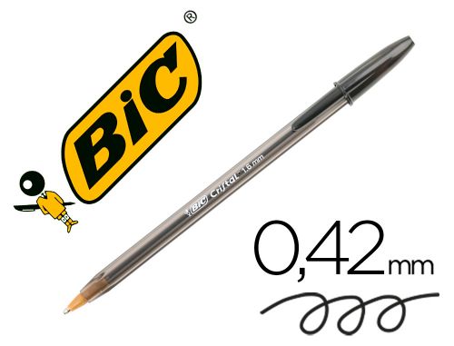 Esferografica bic cristal x-large tinta preto 1,6 mm , Bic , 43669 , 3086123175495